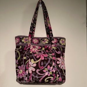 Vera Bradley Purple Punch Vera Tote